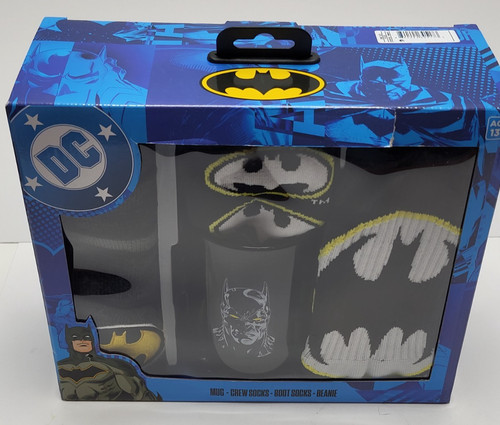 Mens batman crew socks - dc,