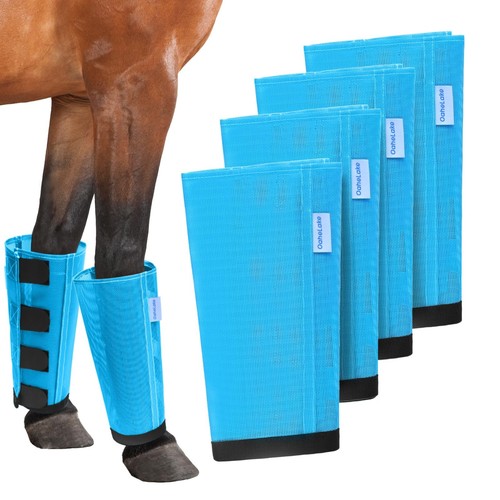 Set mesh horse fly boots - set,