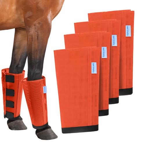 Mesh horse fly boots - mesh, 4